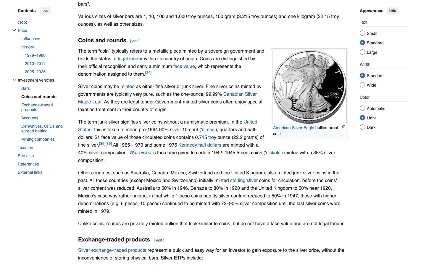 Junk silver — pre-1965 US 90% silver dimes, quarters, and half-dollars